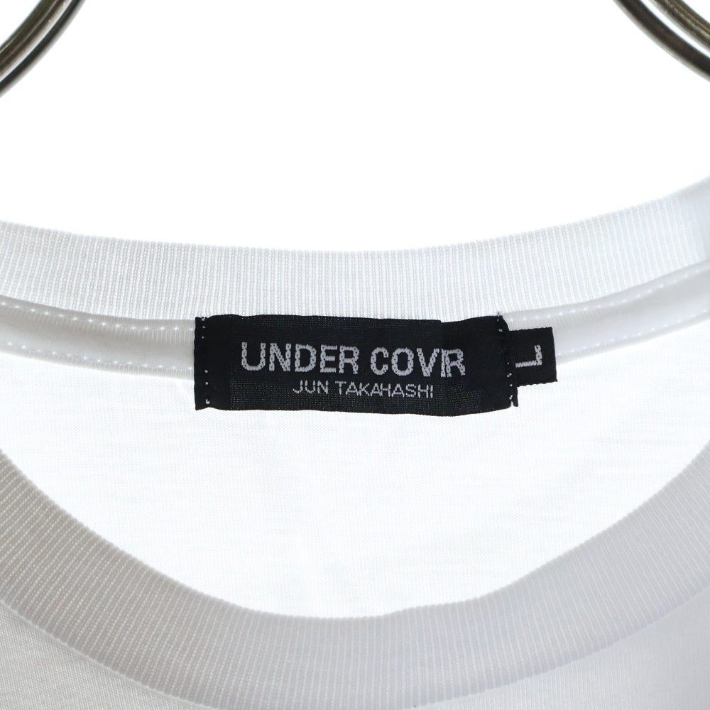 UNDERCOVER(アンダーカバー) Uロゴプリント クルーネック 半袖Tシャツ カットソー ホワイト K9812