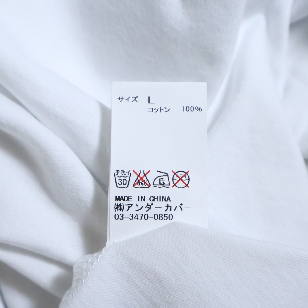 UNDERCOVER(アンダーカバー) Uロゴプリント クルーネック 半袖Tシャツ カットソー ホワイト K9812