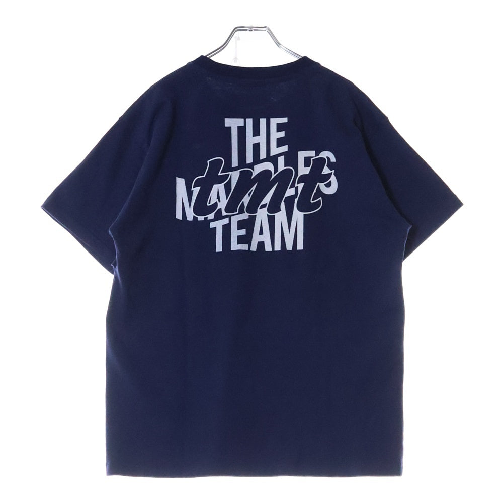 T.M.T(ティーエムティー) 23SS ×MARBLES S/S T-SHIRTS マーブルズ クルーネック 半袖 Tシャツ カットソー ネイビー TCS-S23MB05