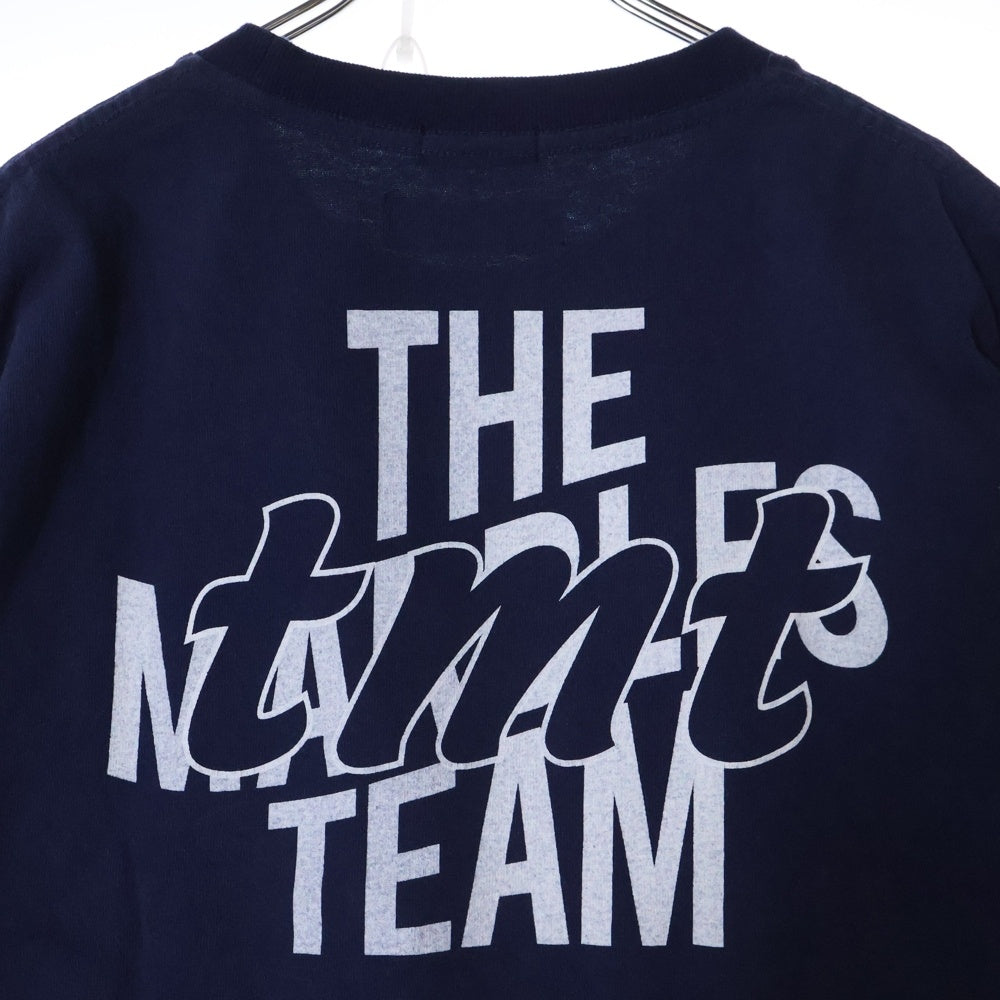 T.M.T(ティーエムティー) 23SS ×MARBLES S/S T-SHIRTS マーブルズ クルーネック 半袖 Tシャツ カットソー ネイビー TCS-S23MB05