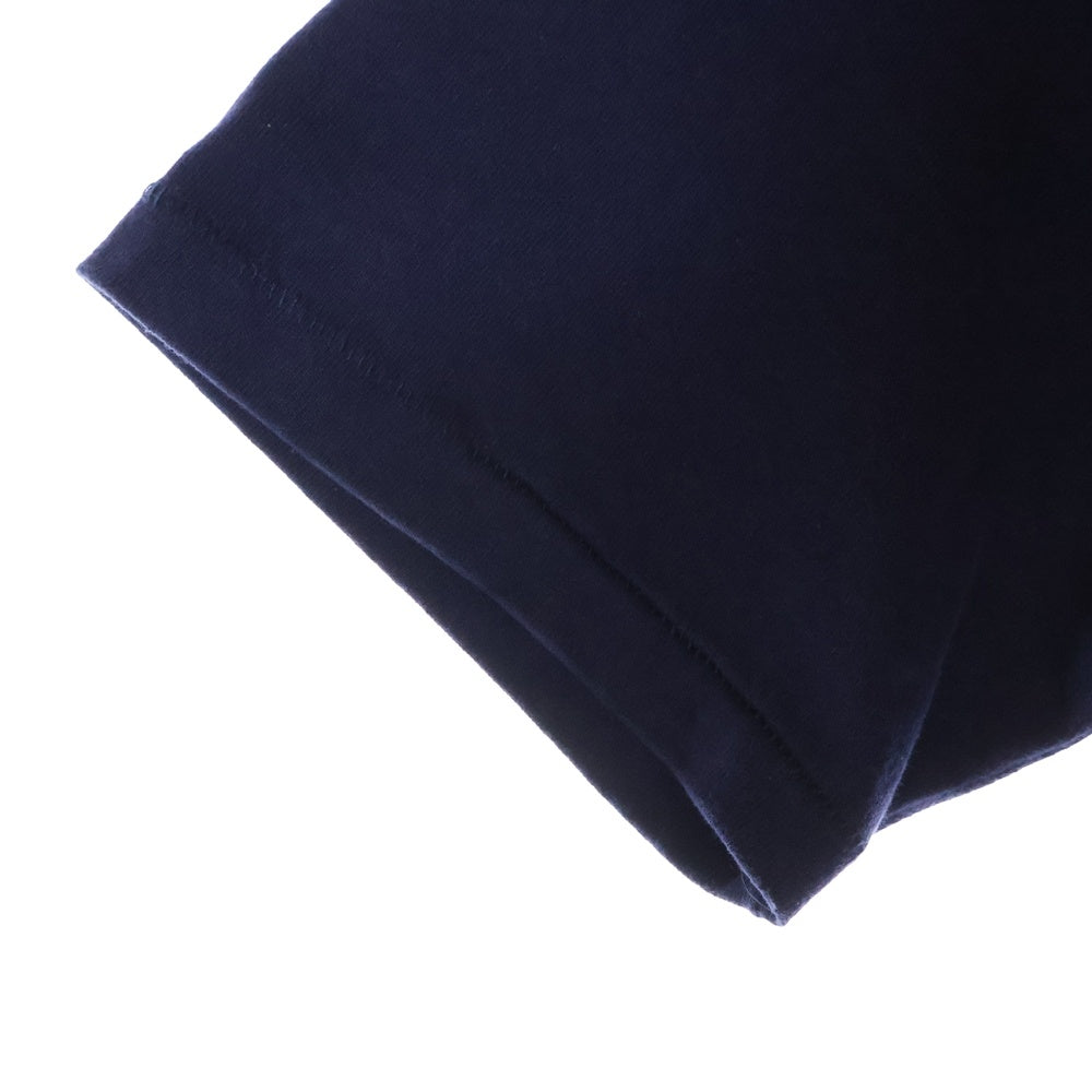 T.M.T(ティーエムティー) 23SS ×MARBLES S/S T-SHIRTS マーブルズ クルーネック 半袖 Tシャツ カットソー ネイビー TCS-S23MB05