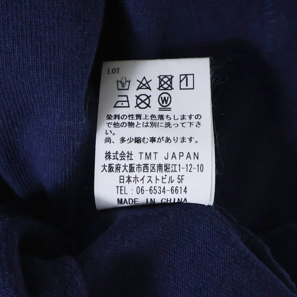 T.M.T(ティーエムティー) 23SS ×MARBLES S/S T-SHIRTS マーブルズ クルーネック 半袖 Tシャツ カットソー ネイビー TCS-S23MB05
