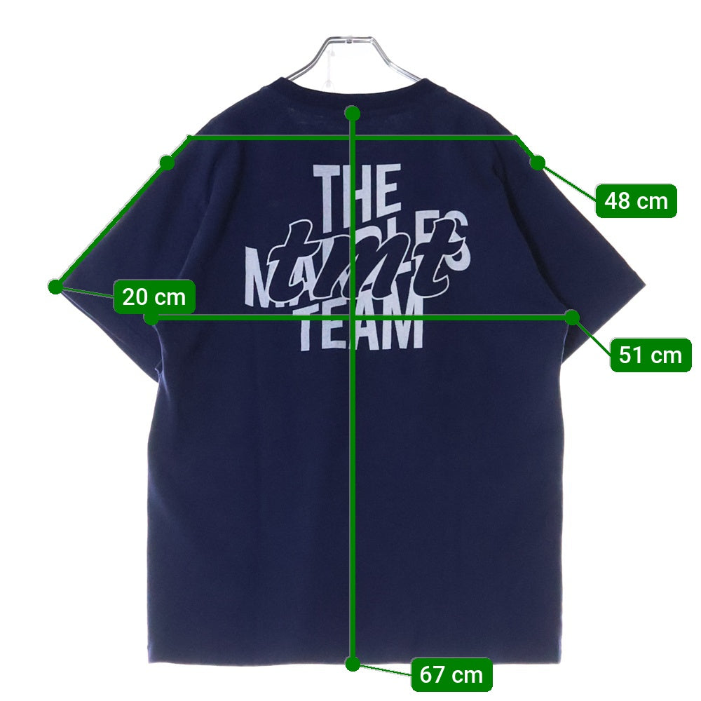 T.M.T(ティーエムティー) 23SS ×MARBLES S/S T-SHIRTS マーブルズ クルーネック 半袖 Tシャツ カットソー ネイビー TCS-S23MB05