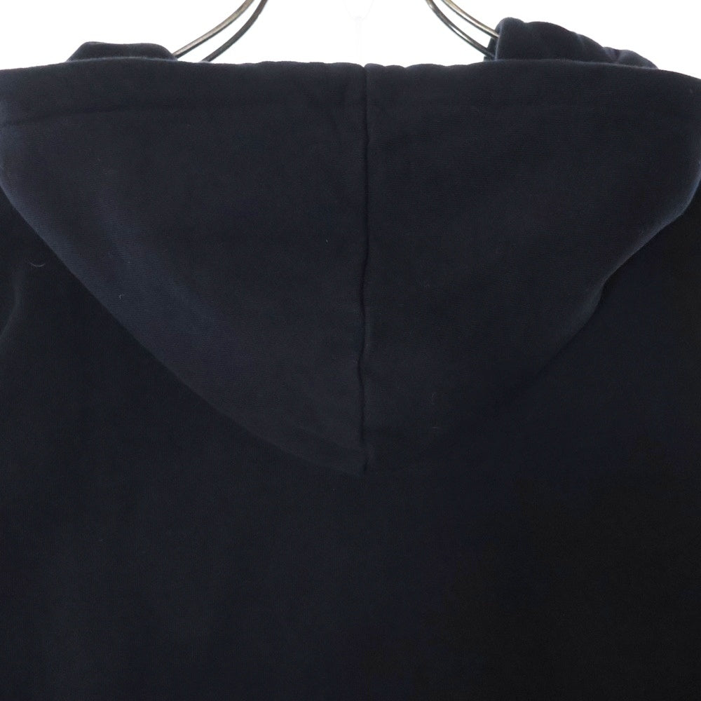 CELINE(セリーヌ) ルーズフィット ロゴプリント ジップアップ スウェット パーカー ブラック 2Y28B670Q