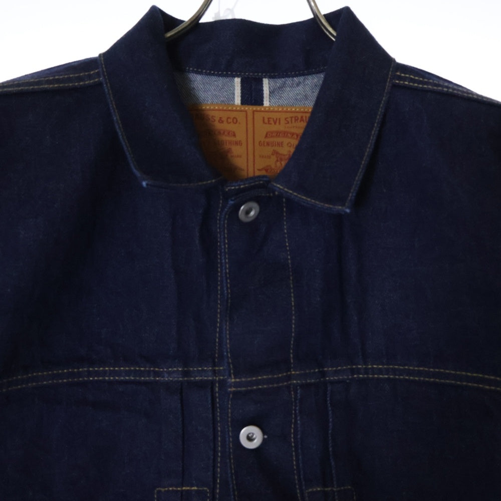 Levi's(リーバイス) ×BEAMS SUPER WIDE V2 TYPE I TRUCKER ビームス ワイドデニムジャケット トラッカージャケット インディゴ PC9-A8424-0001