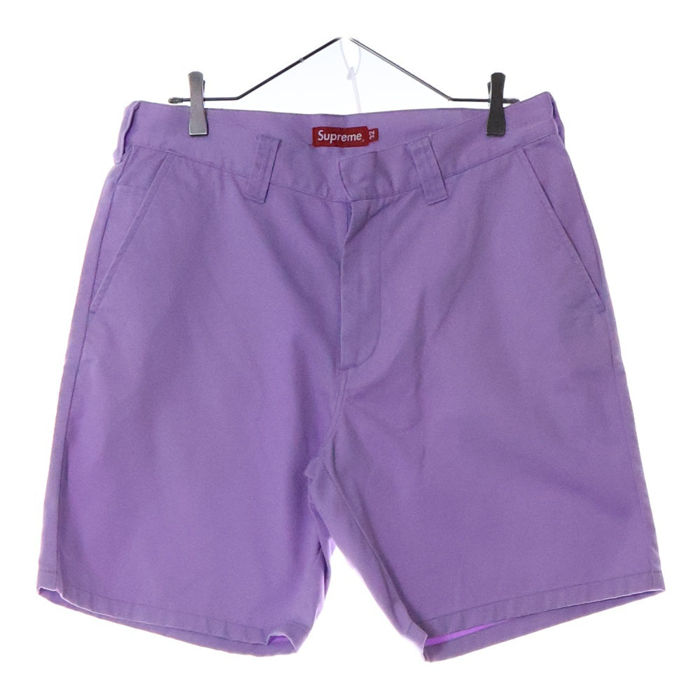 SUPREME(シュプリーム) 21SS Work Short ワーク ショーツ ショート ハーフパンツ パープル