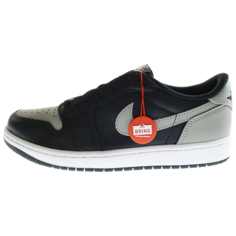 NIKE(ナイキ) AIR JORDAN 1 RETRO LOW OG SHADOW エアジョーダン1シャドウ ローカットスニーカー ブラック/グレー US9/27.0cm CZ0790-003