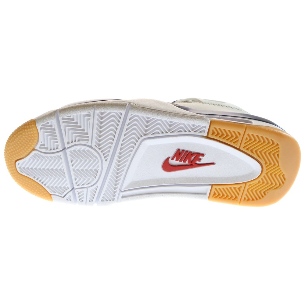 NIKE SB(ナイキエスビー) AIR JORDAN 4 RETRO SP エアジョーダン 4 レトロ ハイカットスニーカー ホワイト/ネイビー US9/27cm DR5415-100