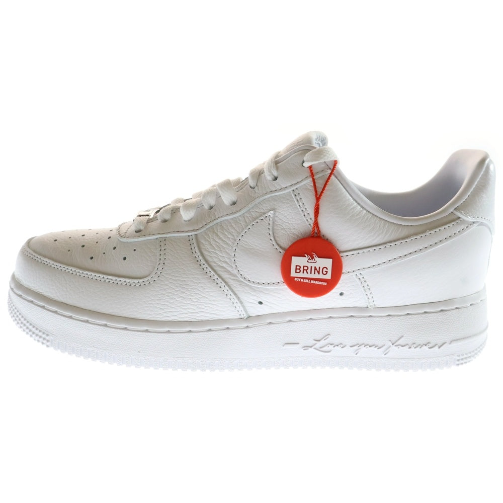 NIKE(ナイキ) AIR FORCE 1 LOW SP DRAKE NOCTA ドレイク ノクタ エアフォース1 ロースペシャル ローカットスニーカー ホワイト US9/27.0cm CZ8065-100