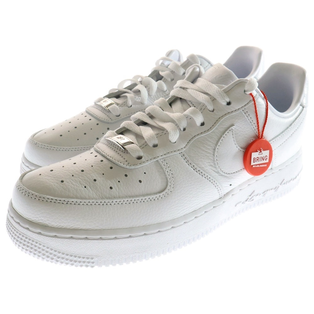 NIKE(ナイキ) AIR FORCE 1 LOW SP DRAKE NOCTA ドレイク ノクタ エアフォース1 ロースペシャル ローカットスニーカー ホワイト US9/27.0cm CZ8065-100
