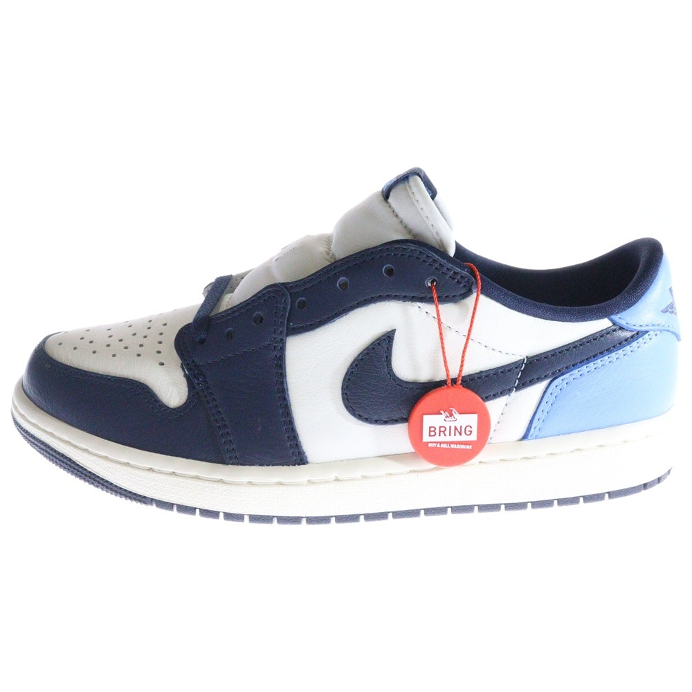 NIKE(ナイキ) AIR JORDAN 1 RETRO LOW OG Obsidian エアジョーダン 1 オブシディアン ローカットスニーカー ホワイト/ブルー US9/27cm CZ0790-400