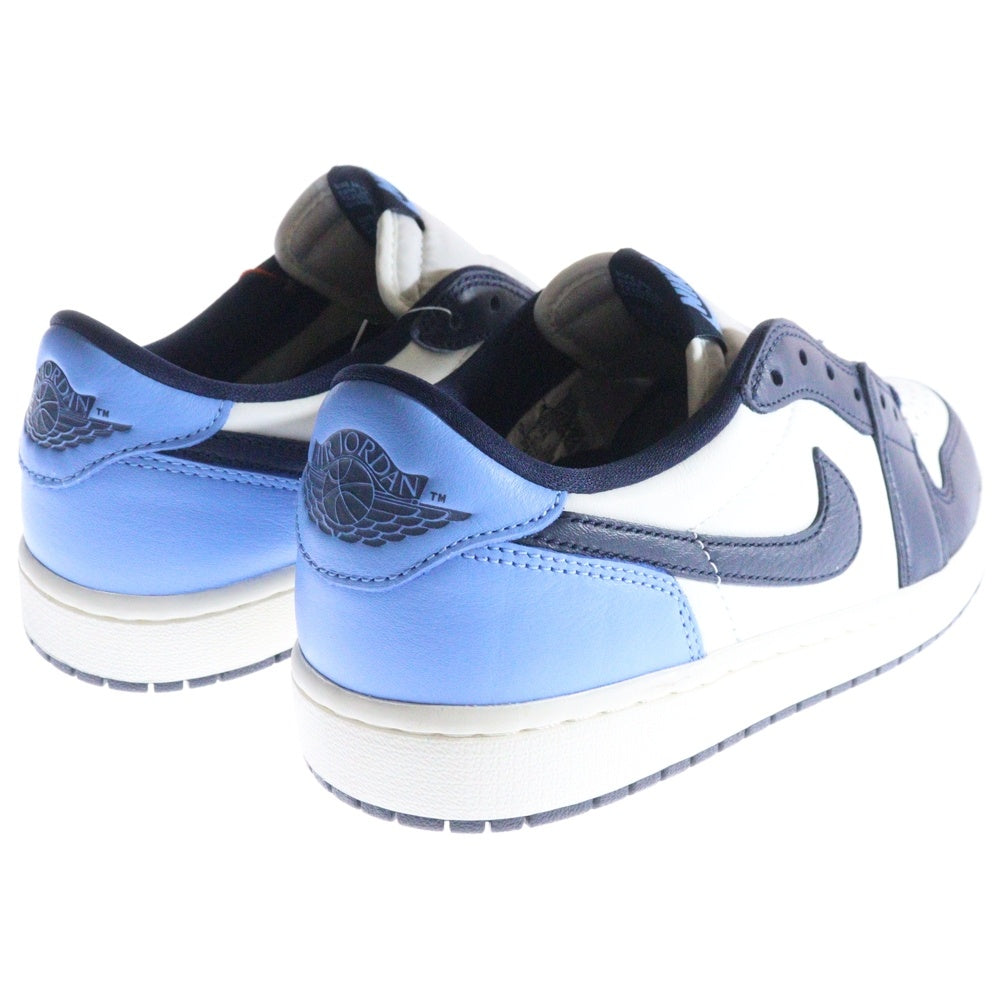 NIKE(ナイキ) AIR JORDAN 1 RETRO LOW OG Obsidian エアジョーダン 1 オブシディアン ローカットスニーカー ホワイト/ブルー US9/27cm CZ0790-400