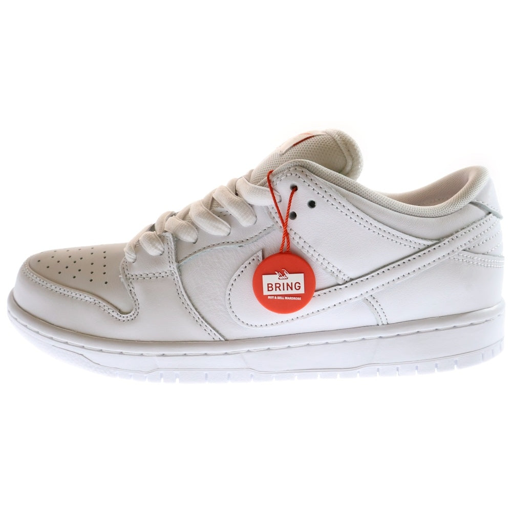 NIKE SB(ナイキエスビー) DUNK LOW PRO ISO Triple White ダンク プロ ローカットスニーカー ホワイト US9/27cm FJ1674-100