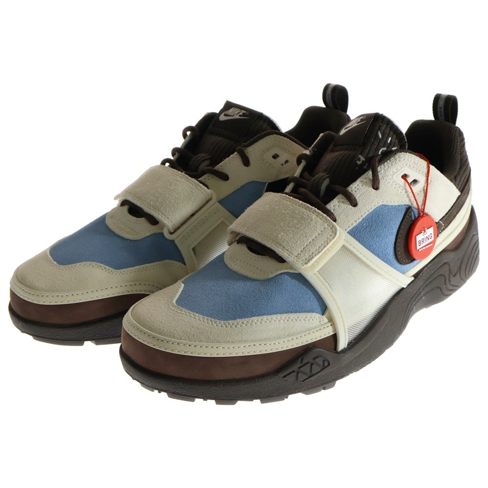 NIKE(ナイキ) ×TRAVIS SCOTT ZOOM FIELD JAXX トラヴィススコット ズーム フィールド ジャックス ローカットスニーカー ブラウン/ブルー US11/29.0cm HQ3072-400
