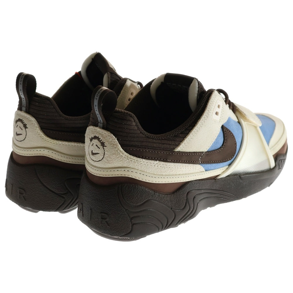 NIKE(ナイキ) ×TRAVIS SCOTT ZOOM FIELD JAXX トラヴィススコット ズーム フィールド ジャックス ローカットスニーカー ブラウン/ブルー US11/29.0cm HQ3072-400