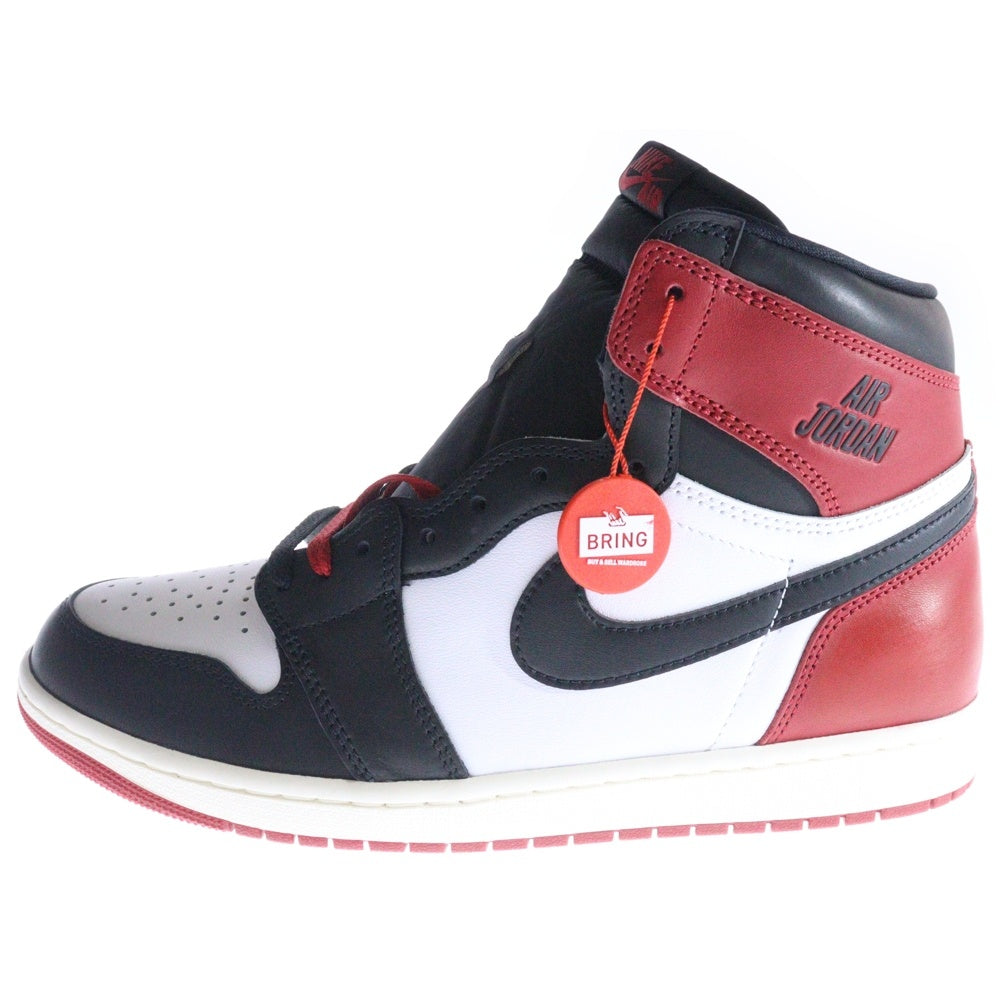 NIKE(ナイキ) AIR JORDAN 1 RETRO HIGH OG BLACK TOE REIMAGINED エア ジョーダン 1 ブラック トゥ リイマジンド つま黒 ハイカットスニーカー US11/29cm DZ5485-106