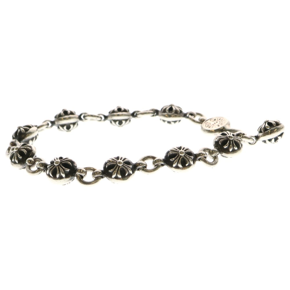 CHROME HEARTS(クロムハーツ) NO2 BALL #2クロスボールブレスレット シルバー BCA176