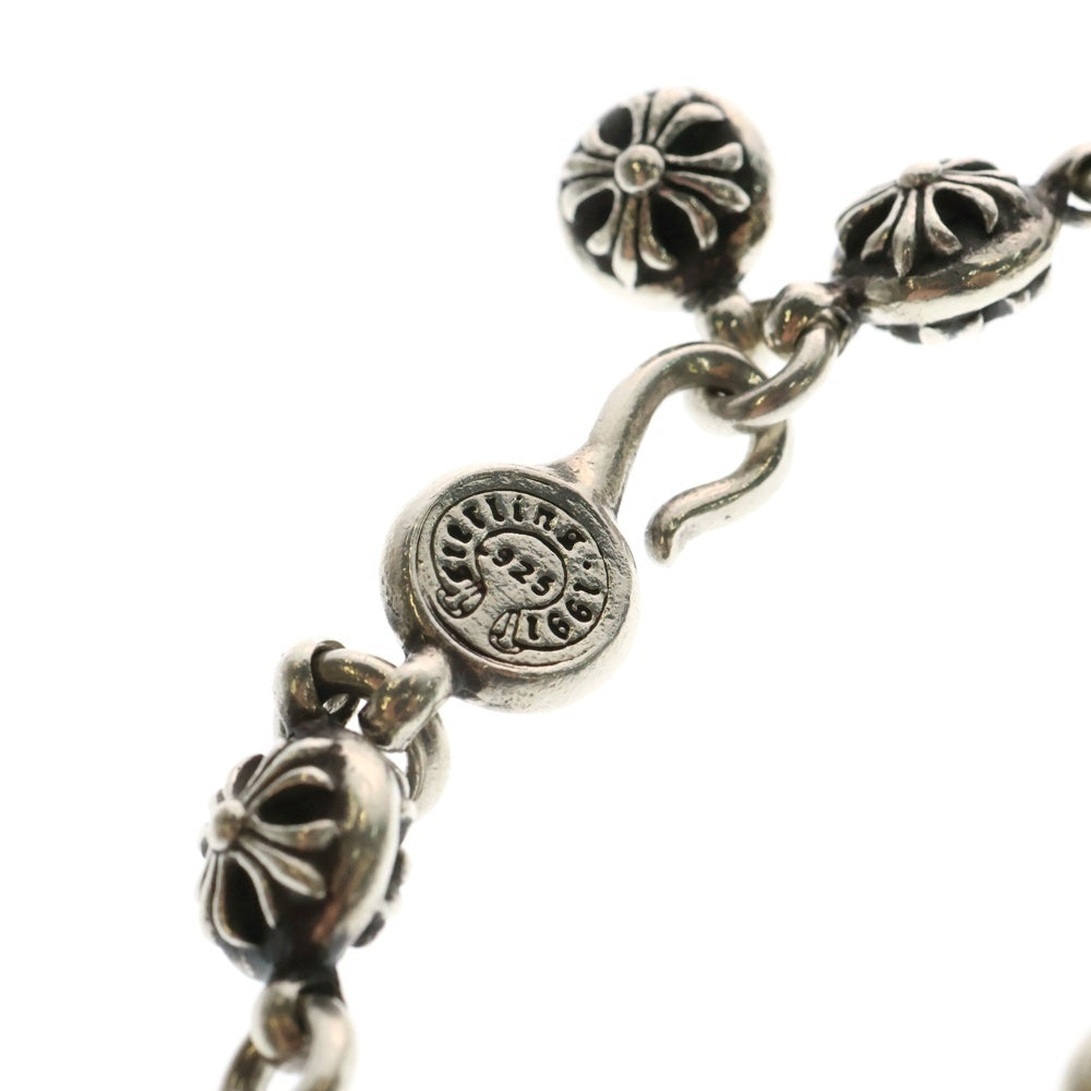CHROME HEARTS(クロムハーツ) NO2 BALL #2クロスボールブレスレット シルバー BCA176