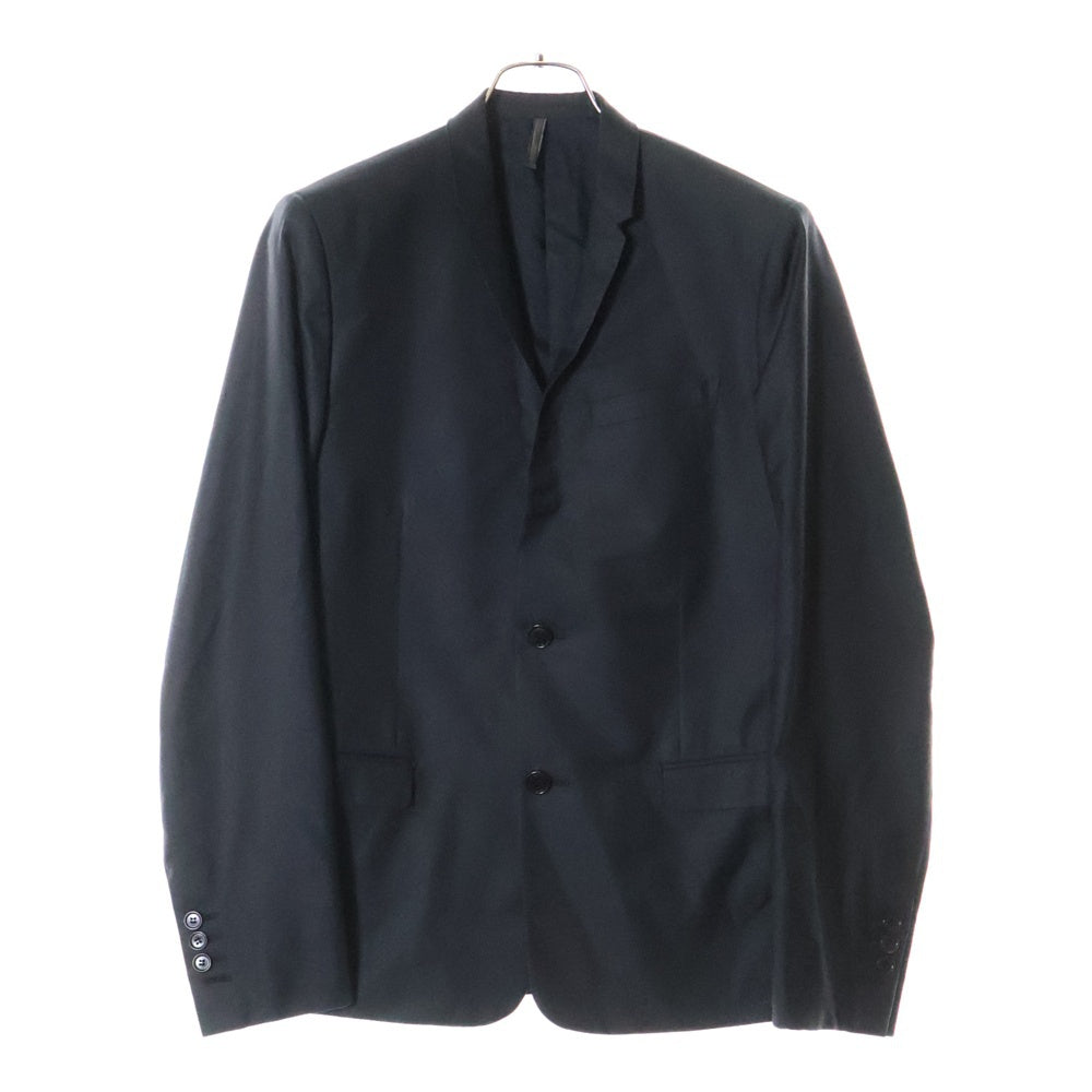 DIOR(ディオール) ウールシルク混 2B セットアップスーツ ジャケット パンツ ブラック 233C762A3113
