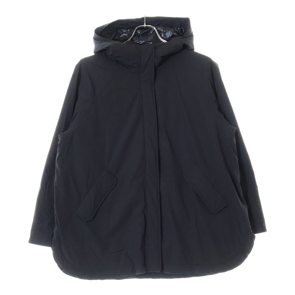 HERNO(ヘルノ) 22AW RESORT TRAVEL PACK リゾートトラベルパック パッカブル ジップアップ中綿ジャケット ブラック GC00046DR-12387S-9300