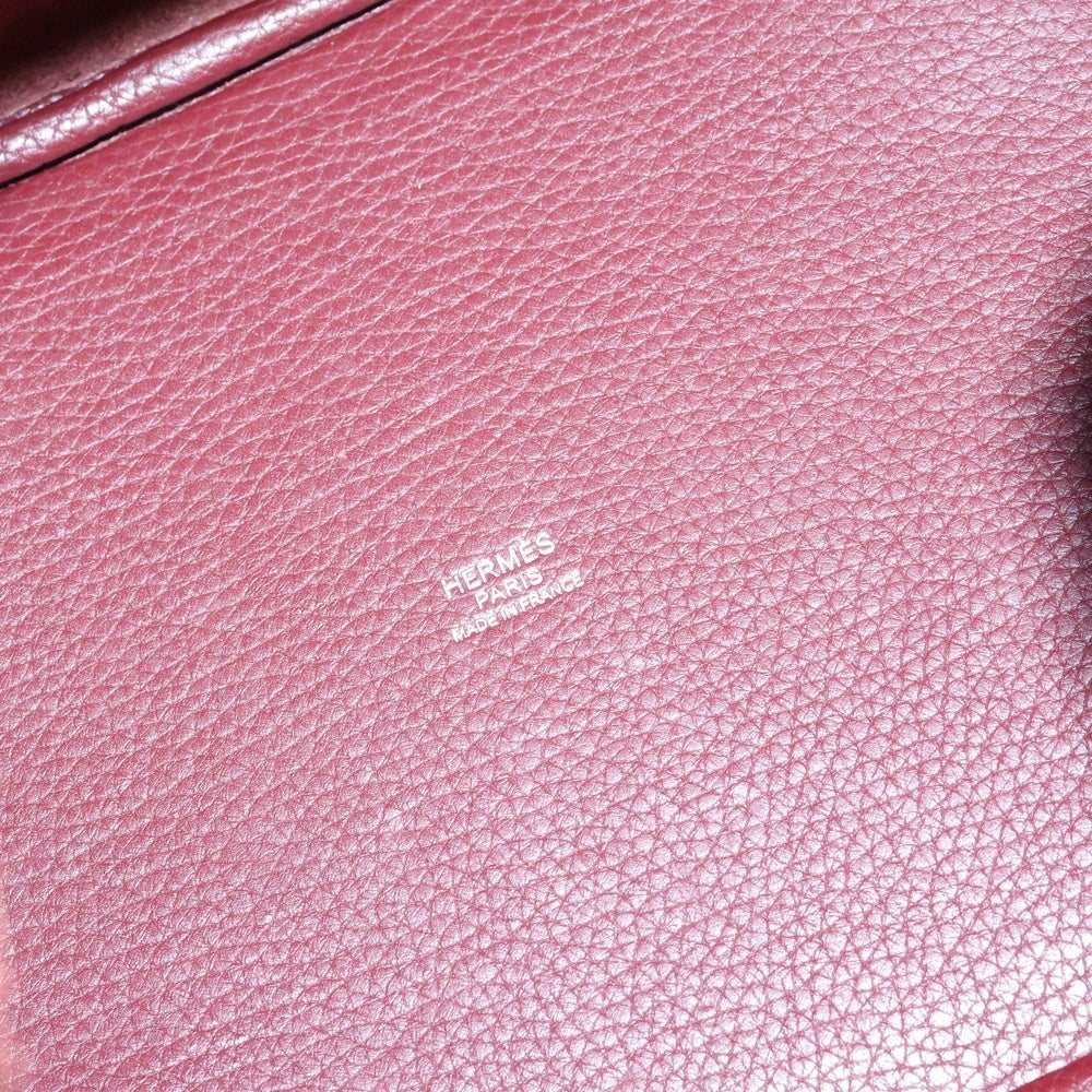 HERMES(エルメス) ピコタン MM トリヨンクレマンス A刻印 シルバー金具 ハンドバッグ ボルドー