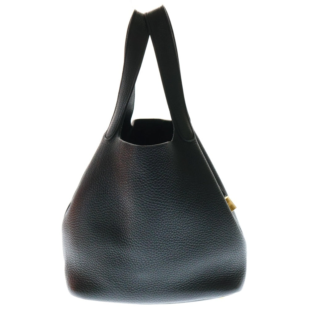 HERMES(エルメス) ピコタン MM トリヨンクレマンス C刻印 ゴールド金具 ハンドバッグ ブラック