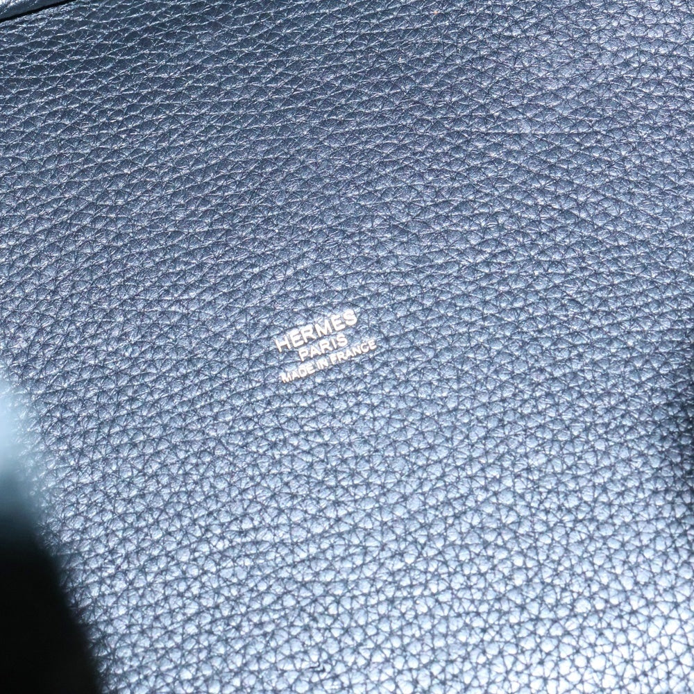 HERMES(エルメス) ピコタン MM トリヨンクレマンス C刻印 ゴールド金具 ハンドバッグ ブラック
