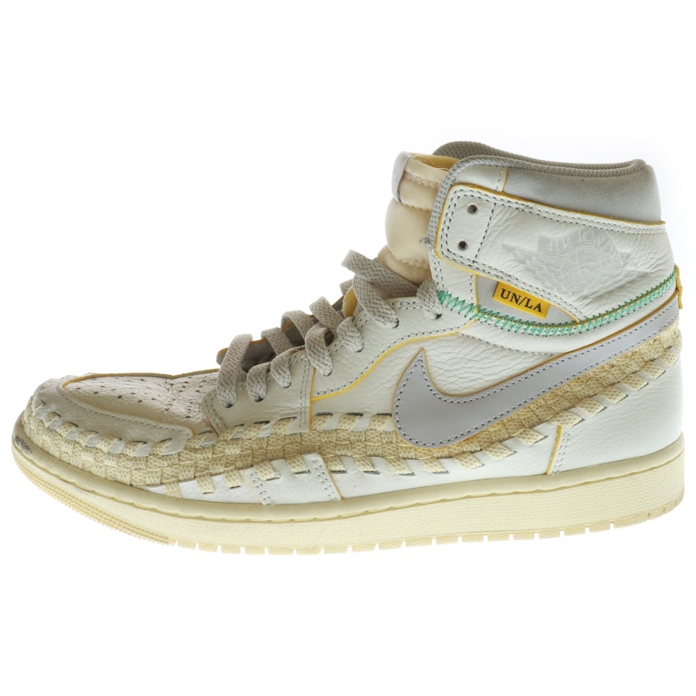 NIKE(ナイキ) ×UNION LA×BEPHIES BEAUTY SUPPLY AIR JORDAN 1 ユニオン ビフィーズ ビューティ サプライ エアジョーダン 1 ハイカットスニーカー US10.5/28.5cm FD2565-100