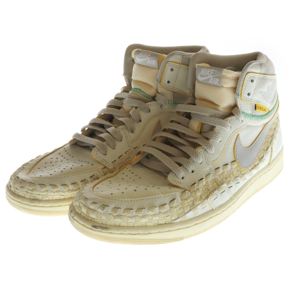 NIKE(ナイキ) ×UNION LA×BEPHIES BEAUTY SUPPLY AIR JORDAN 1 ユニオン ビフィーズ ビューティ サプライ エアジョーダン 1 ハイカットスニーカー US10.5/28.5cm FD2565-100
