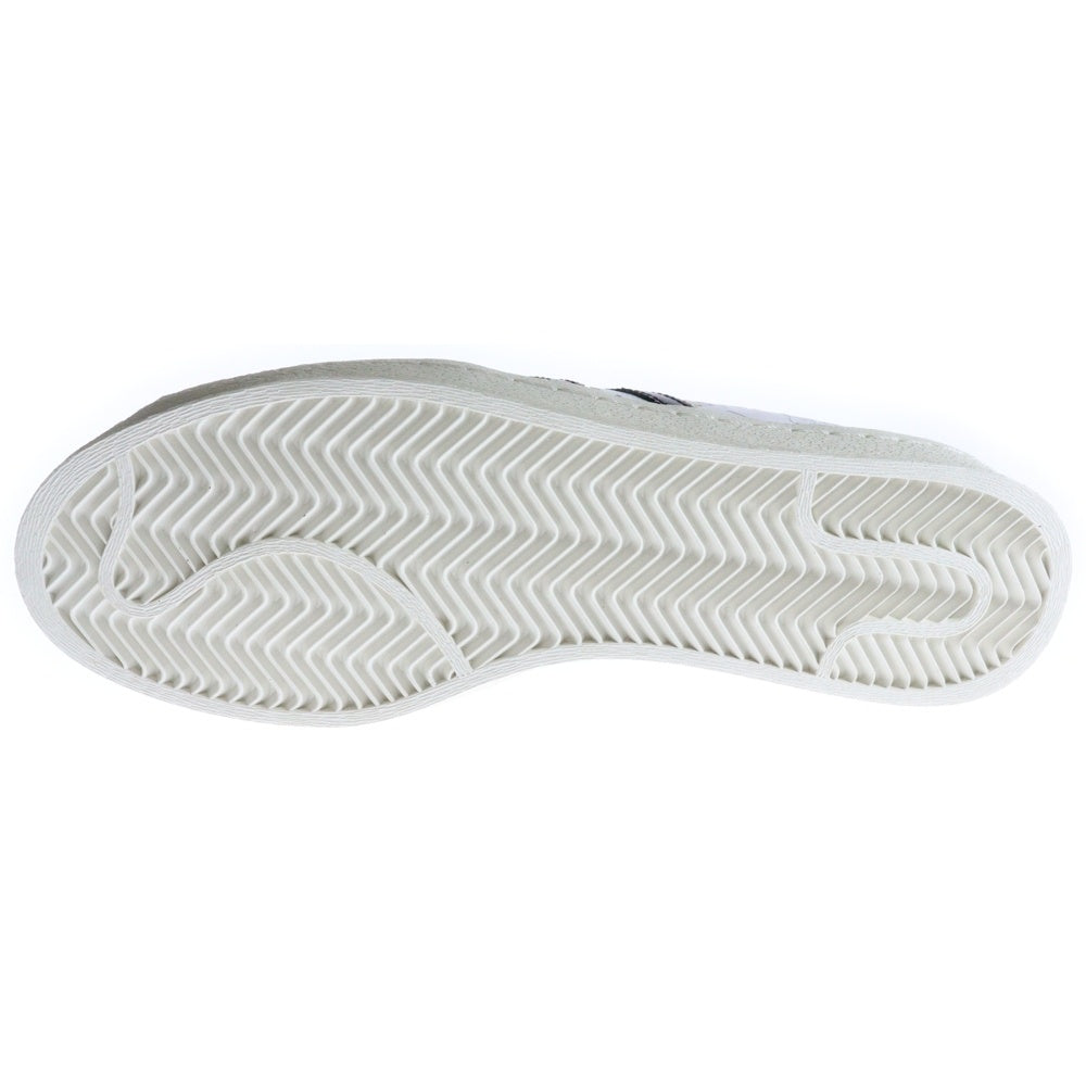 adidas(アディダス) ×A BATHING APE SUPERSTAR V BAPE アベイシング エイプ スーパースター ヴェイプ ローカットスニーカー ホワイト US10.5/28.5cm JR2701