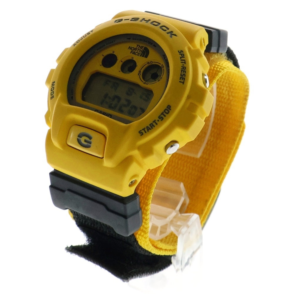 SUPREME(シュプリーム) 22AW ×CASIO ×THE NORTH FACE Times Square G-Shock Watch カシオ ノースフェイス ジーショック デジタルウォッチ 腕時計 イエロー/ブラック DW-6900NS-9JR