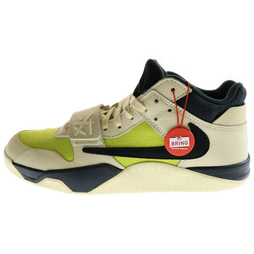 NIKE(ナイキ) ×トラヴィススコット JORDAN JUMPMAN JACK TR CJ1 T-Rexx Bright Cactus ジョーダン ジャンプマンジャック ローカットスニーカー US10.5/28.5cm FZ8117-102