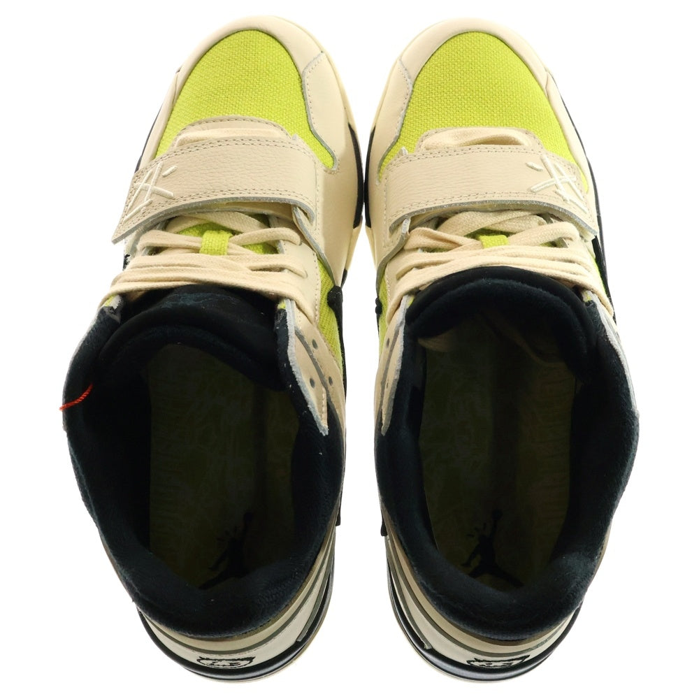 NIKE(ナイキ) ×トラヴィススコット JORDAN JUMPMAN JACK TR CJ1 T-Rexx Bright Cactus ジョーダン ジャンプマンジャック ローカットスニーカー US10.5/28.5cm FZ8117-102