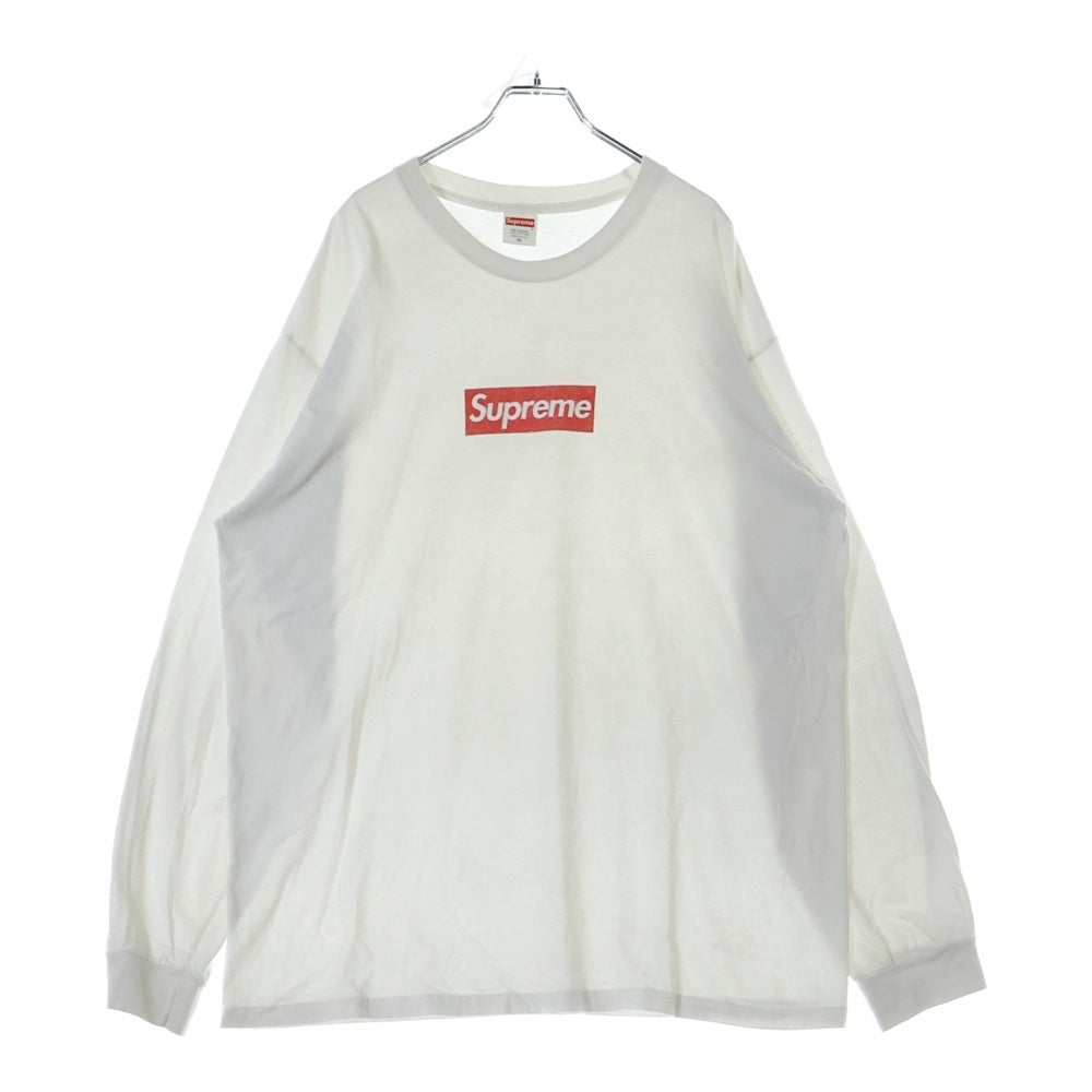 SUPREME(シュプリーム) 20AW Box Logo L/S Tee ボックスロゴ 長袖Tシャツ ロンT ホワイト