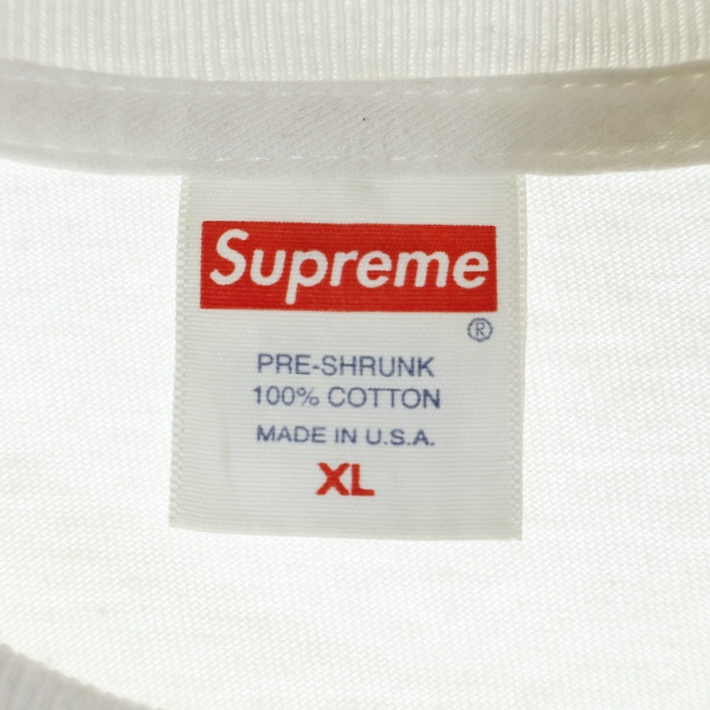 SUPREME(シュプリーム) 20AW Box Logo L/S Tee ボックスロゴ 長袖Tシャツ ロンT ホワイト