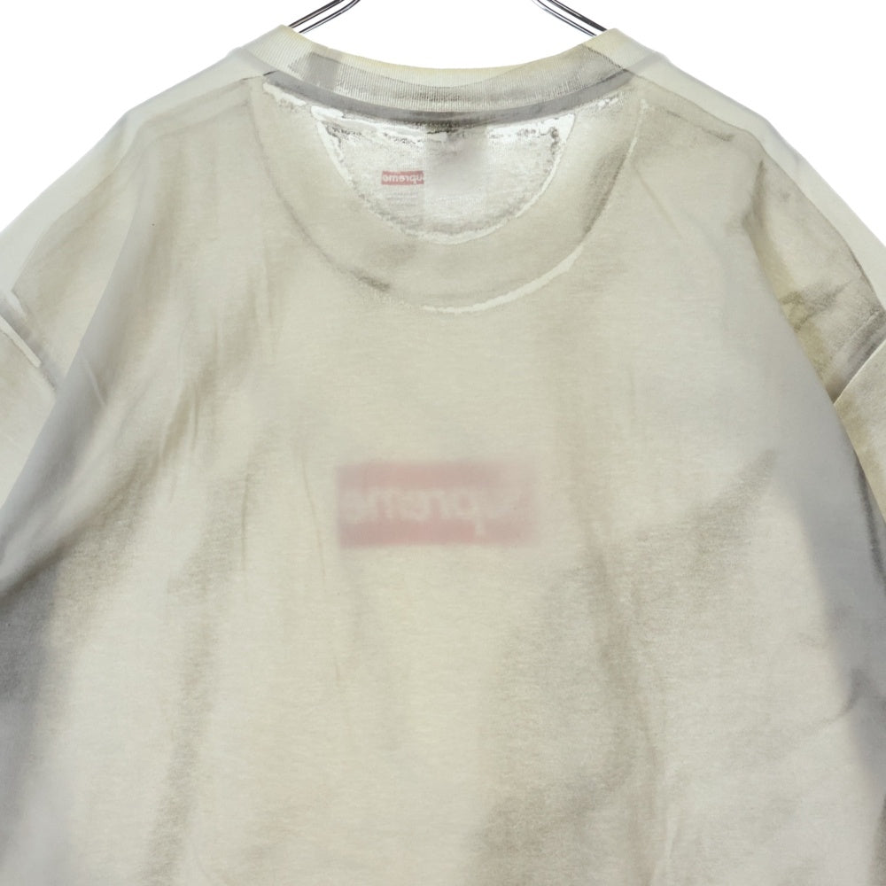 SUPREME(シュプリーム) 24SS ×MM6 Maison Margiela Box Logo Tee エムエムシックス メゾンマルジェラ ボックスロゴプリント 半袖Tシャツ カットソー ホワイト