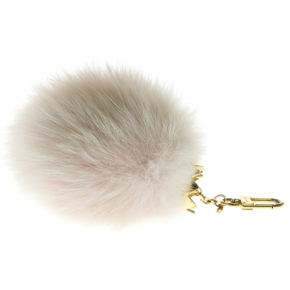 LOUIS VUITTON(ルイヴィトン) フラッフィー メタル キーホルダー バッグチャーム ピンク/ゴールド M67371 CX1105 レディース