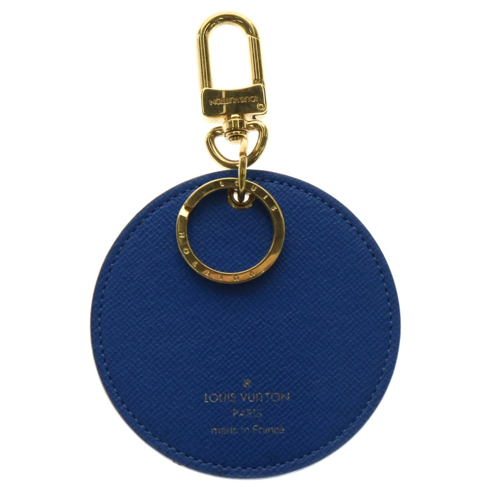 LOUIS VUITTON(ルイヴィトン) イリュストレ ヴィヴィエンヌ モノグラムキャンバス キーホルダー バッグチャーム ブラウン/ブルー M68652 DI0199 レディース