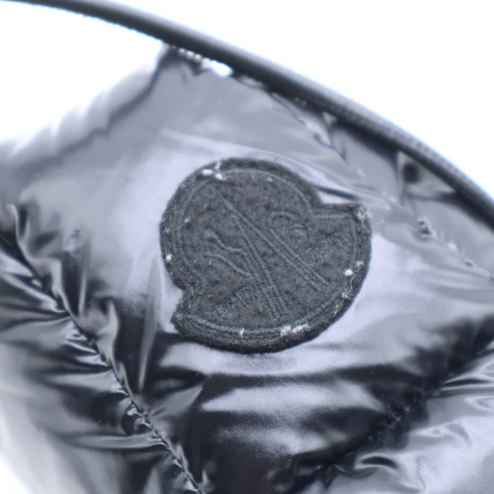 MONCLER(モンクレール) ネックストラップ ダウン フォンホルダー ブラック レディース