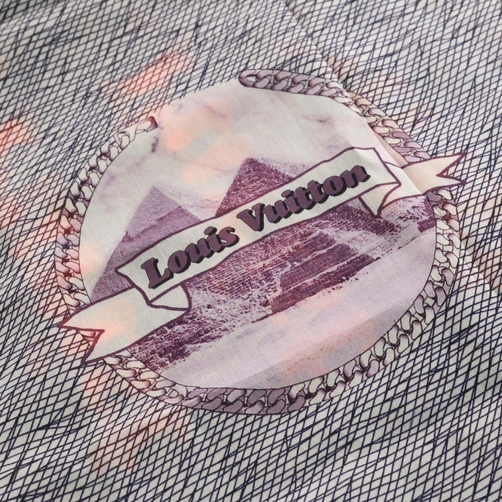 LOUIS VUITTON(ルイヴィトン) エトール モノグラム ウール シルク ストール ブラウン QB0261 MP3127