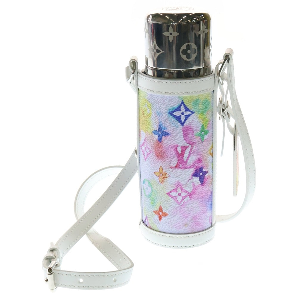 LOUIS VUITTON(ルイヴィトン) フラスク ウォーターカラーモノグラム タンブラー水筒 シルバー/マルチ GI0625