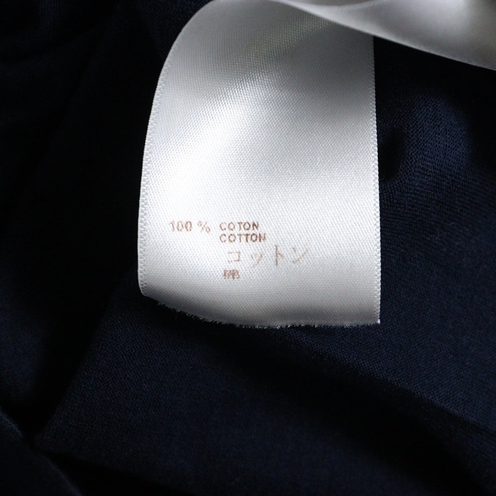 LOUIS VUITTON(ルイヴィトン) 14SS ロゴ刺繍 クルーネック半袖Tシャツカットソー ネイビー RM142Q H5IY05JC8