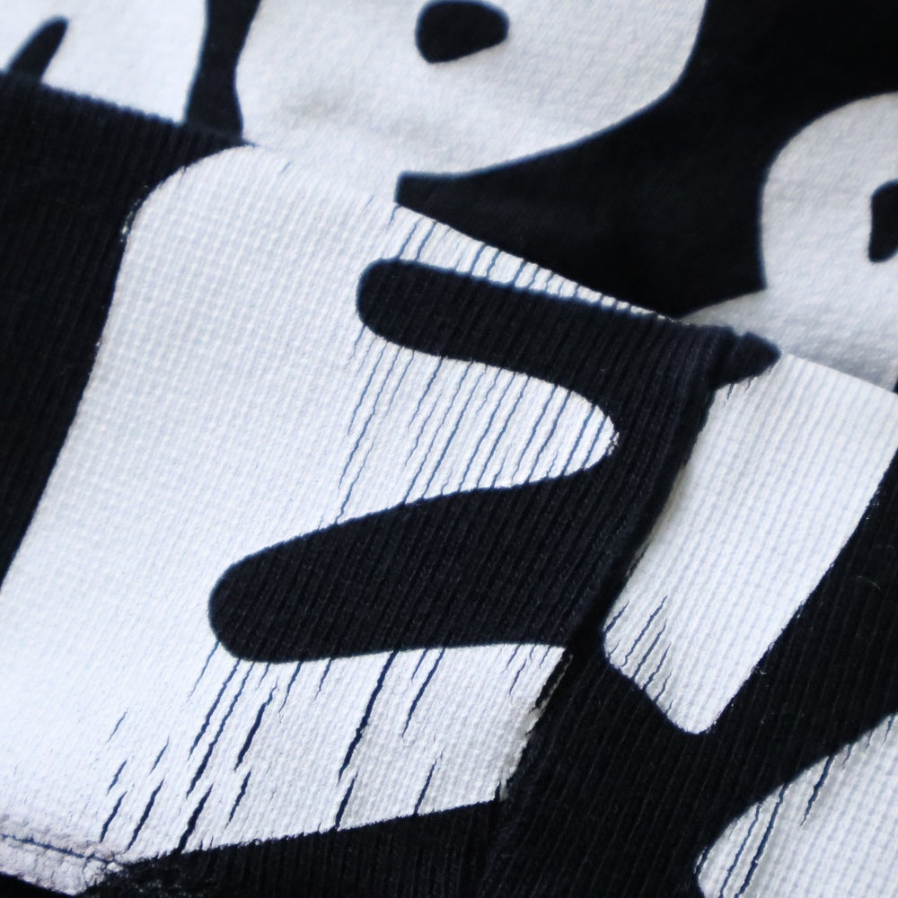 DSQUARED2(ディースクエアード) D2 POP 80S COOL FIT CREWNECK 総柄 クルーネック スウェット トレーナーブラック S74GU0774 S25551