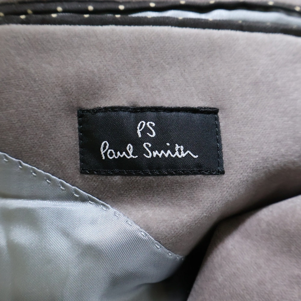 Paul Smith(ポールスミス) 2B ベロア テーラードジャケット パープル SMP9820