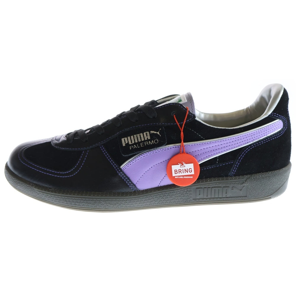 PUMA(プーマ) ×MAGFORLIA PALERMO MIJ FUJIEDA マグフォリア パレルモ MIJ 藤枝 331足限定 ローカットスニーカー ブラック/パープル US8.5/26.5cm 402407-01
