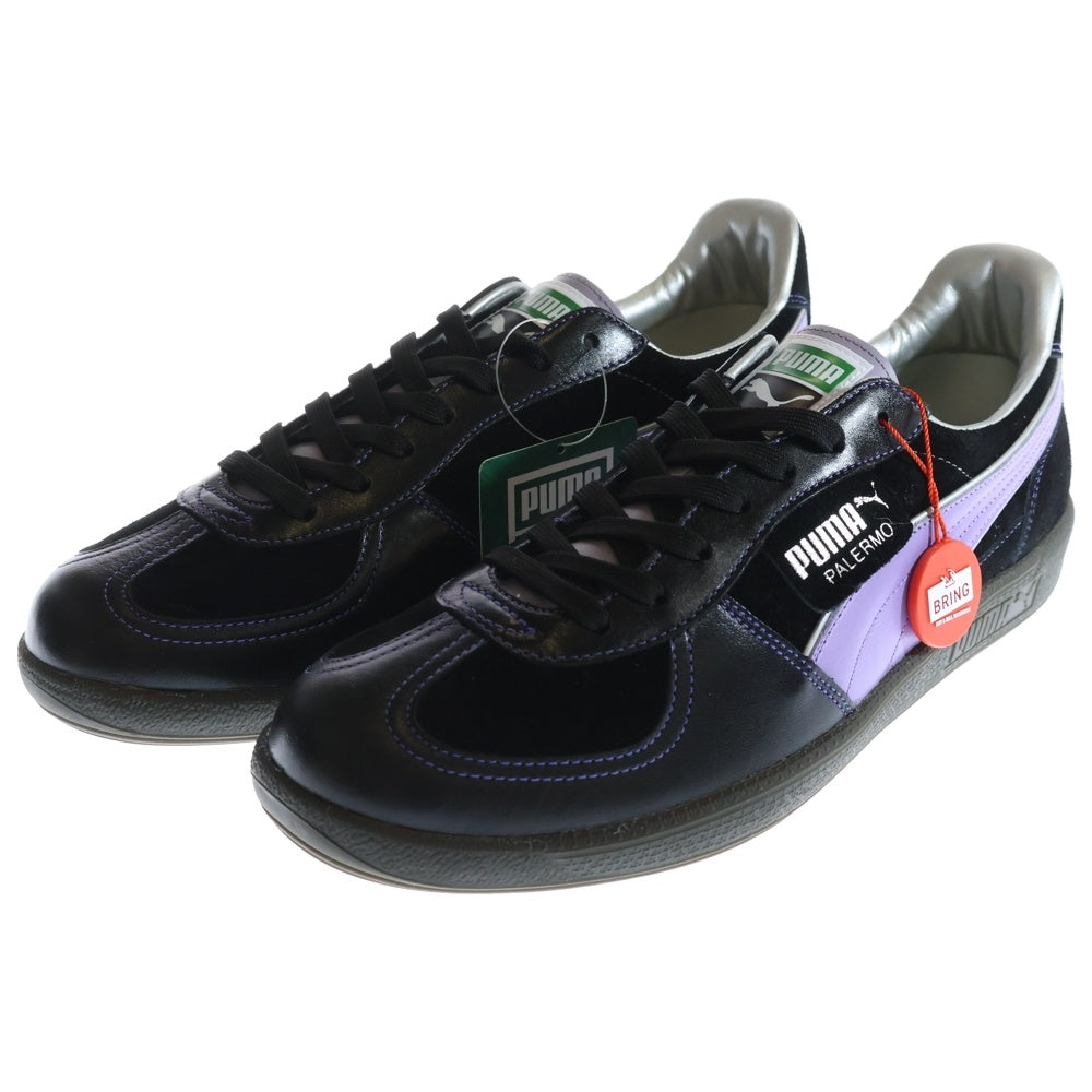 PUMA(プーマ) ×MAGFORLIA PALERMO MIJ FUJIEDA マグフォリア パレルモ MIJ 藤枝 331足限定 ローカットスニーカー ブラック/パープル US8.5/26.5cm 402407-01