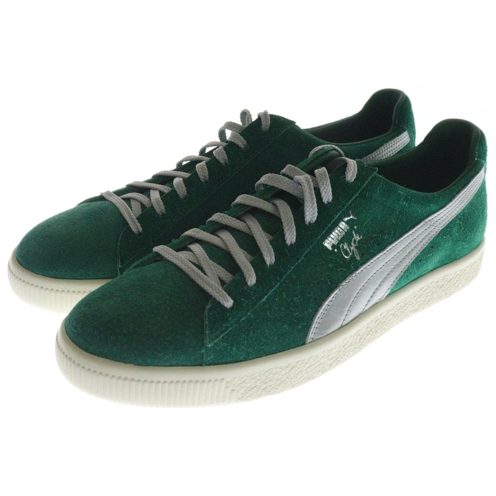 PUMA(プーマ) CLYDE CYH クライド CYH マグフォリア スエード ローカットスニーカー グリーン US9.5/27.5cm 397102-01