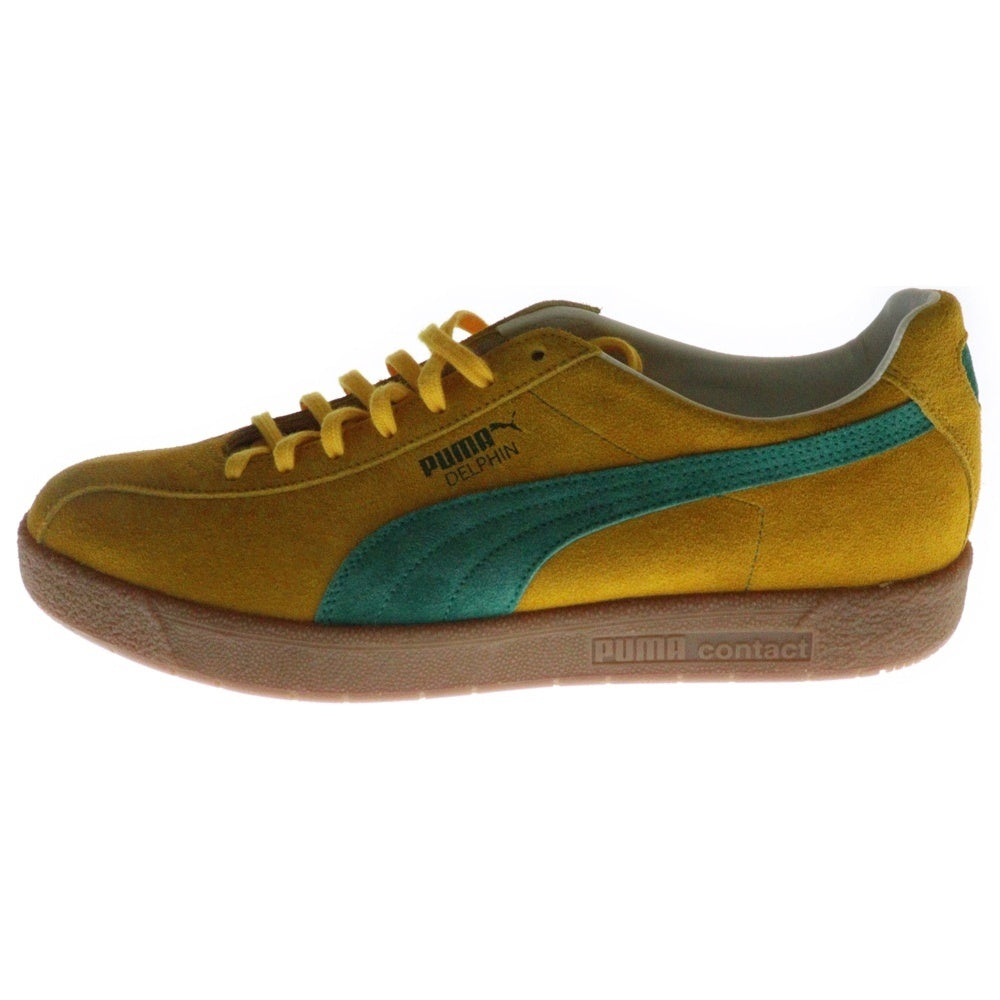 PUMA(プーマ) DELPHIN OG MIJ デルフィン スウェードレザー ローカットスニーカー イエロー US9/27cm 388586-01