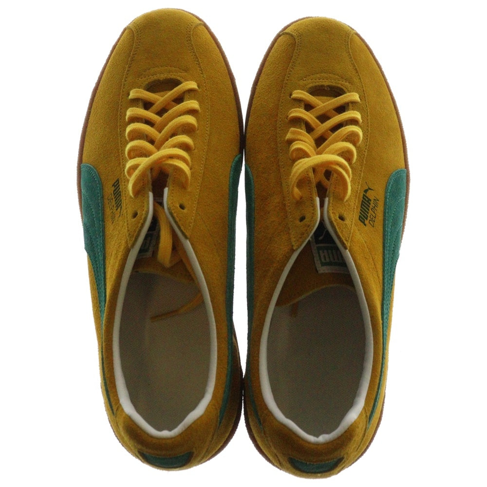 PUMA(プーマ) DELPHIN OG MIJ デルフィン スウェードレザー ローカットスニーカー イエロー US9/27cm 388586-01