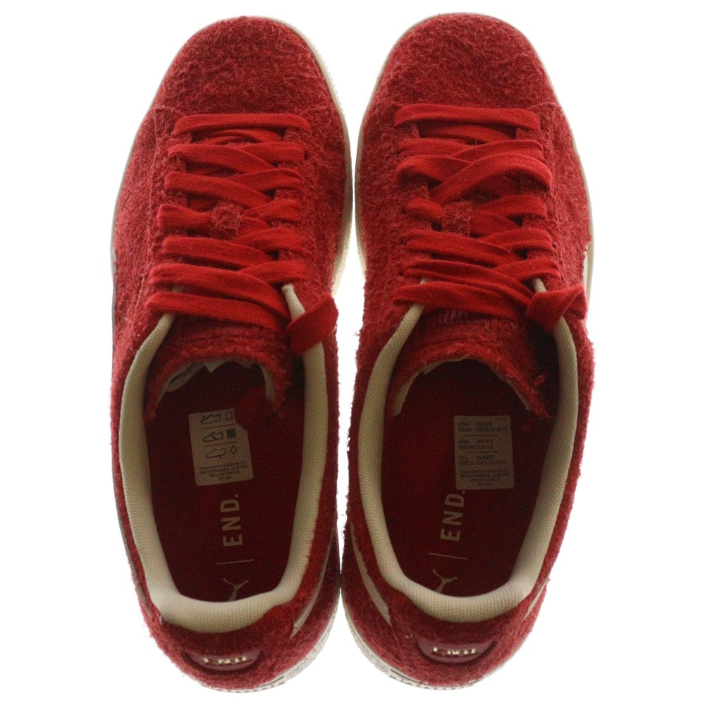 PUMA(プーマ) ×END CLYDE OG エンド クライド OG スエードローカットスニーカー レッド US9/27.0cm 392302-02